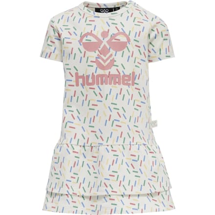 Hummel kinderjurk met korte mouwen Hmlaurora Dress S/S 214593