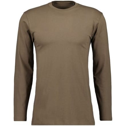 Ragman T-Shirt Long Sleeve Round Neck Cotton Mocca / male