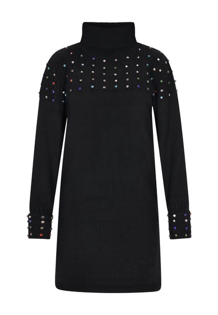 Faina Jurk Dames zwart