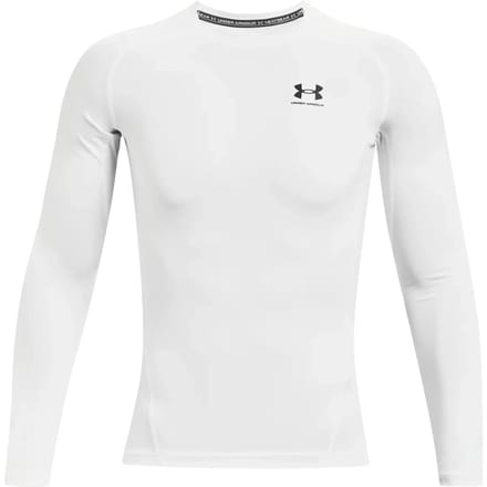 Under Armour Baselayer Hg Comp Longsleeve Ondergoed Met Lange Mouwen Wit K100