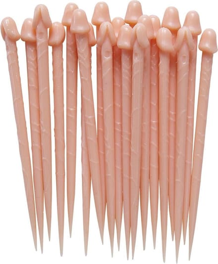 Tandenstoker piemel 10 stuks