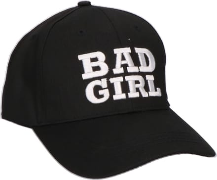 Cap Bad Girl - Zwart - verstelbaar