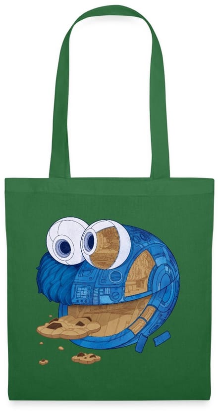 Sesamstraat Koekiemonster Machine Tas Van Stof Schoudertas
