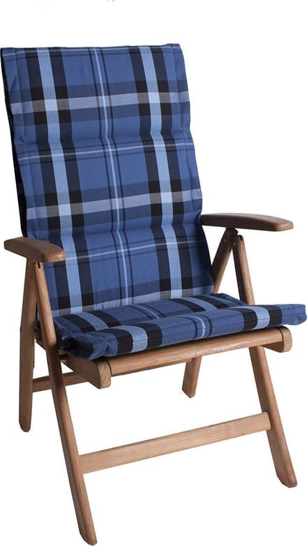 TuinkussenHoge Rug dun dralon Rush Navy