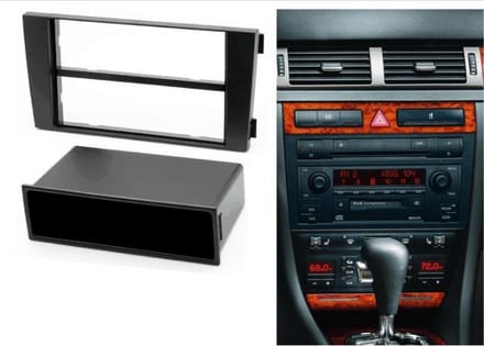 1-DIN AUDI A6 (4B) 1997-2005, Allroad 2000-2006 w/pocket frame Audiovolt 11-002
