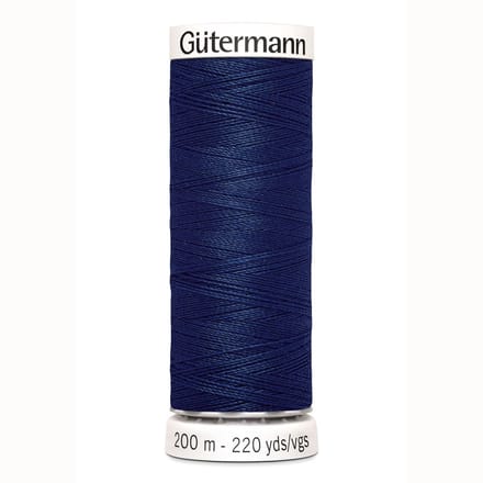 Gütermann Alles Naaigaren, Blauw  Nr. 013, 200 meter, Per stuk.