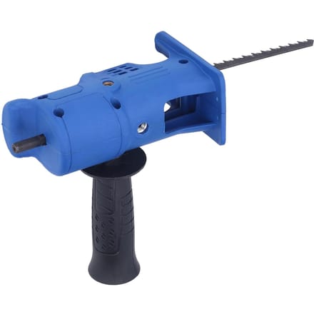 Elektrische reciprozaag Handheld Houtbewerking Elektrische boor Reciprozaag voor Tuin blue