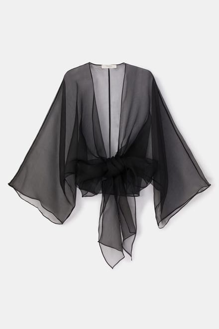 Touché Privé - Organza jasje - Zwart - Dames