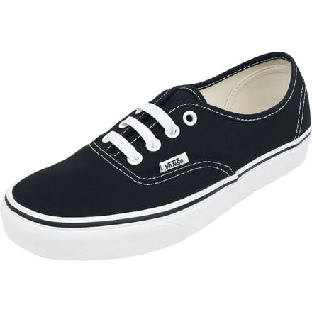 Vans Authentic Sneakers Dames - Zwart - Maat 38 - Canvas