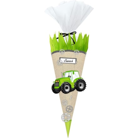 Schoolkegel knutselset "Green & Easy" - Trekker