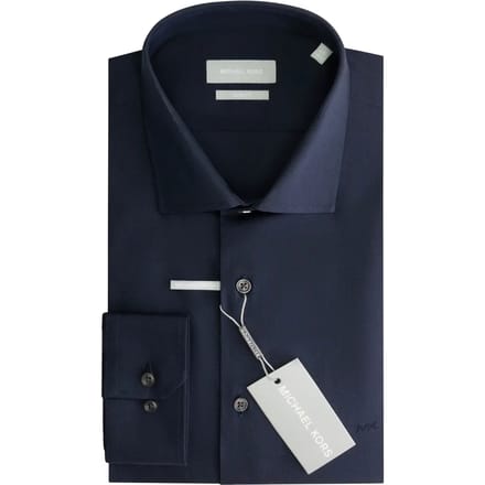 Slim fit shirt Michael Kors Pinpoint Oxford
