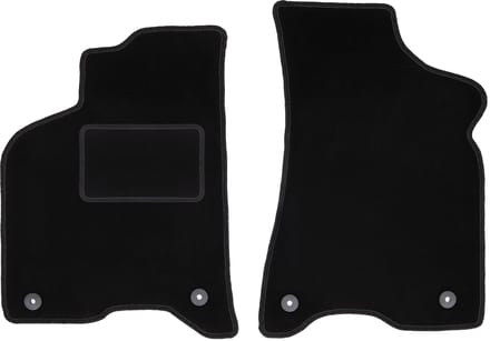 Voormatten zwart voor: Volkswagen Lupo hatchback (1997-2005)