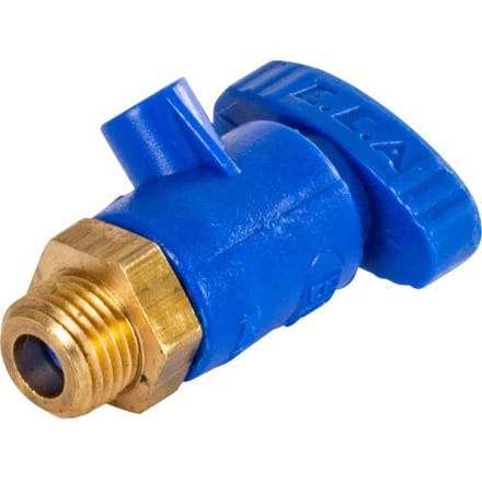 BPE aftapper kunststof draaibaar 1/4"