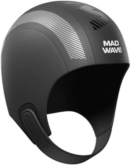Madwave Opnwtr Wahoo Therm Gdskn Neopreen Cap Zwart 2XL