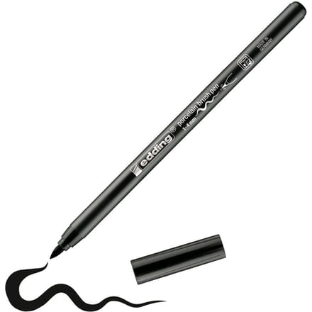 edding 4200 Porselein penseelpen - Zwart