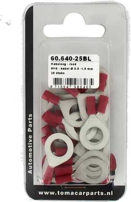 Kabeloog M10 25 stuks blister