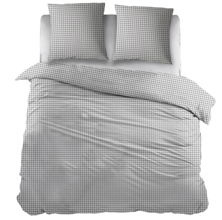 Snoozing Kaat Dekbedovertrek - Extra breed - 260x200/220 cm - Grey