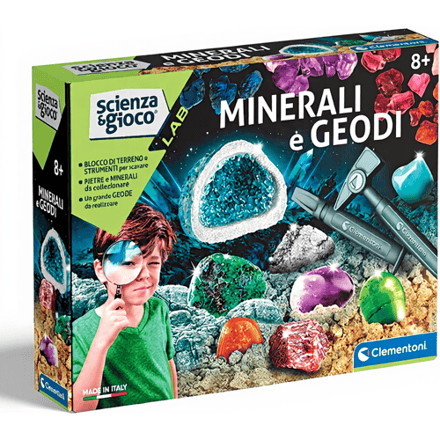 Clementoni mineraal- en geode-set