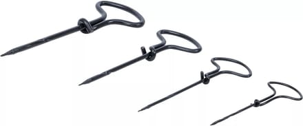 BGS Fretboorset 2 - 5 mm, 4 delig