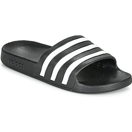 Adidas adilette Sneakers Heren - Zwart - Maat 45 1/3 - Rubber