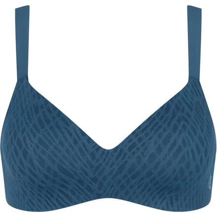 Sloggi ZERO Feel Bliss Dames THE UP TshirtBra Smoky Blue