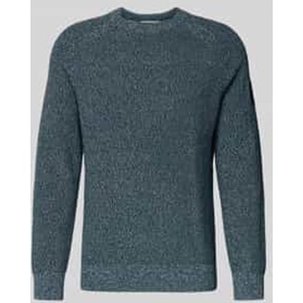 Regular fit gebreide pullover van zuiver katoen