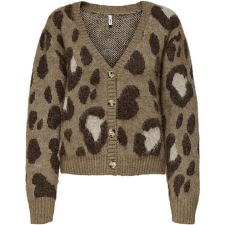 ONLY - ONLEDELIE LIFE LS JQ CARDI V-NECK KNT Dames Vest