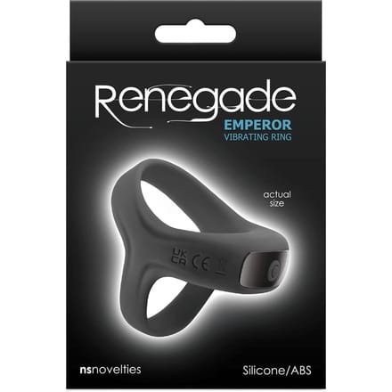 NS Novelties Renegade Emperor Penisring - Zwart
