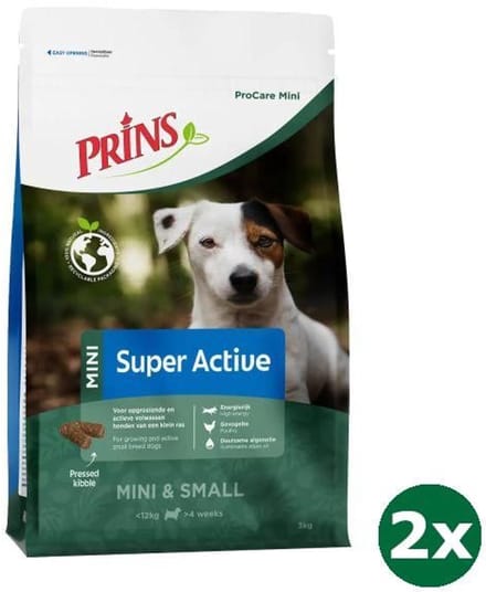 2x3 kg Prins procare mini super hondenvoer