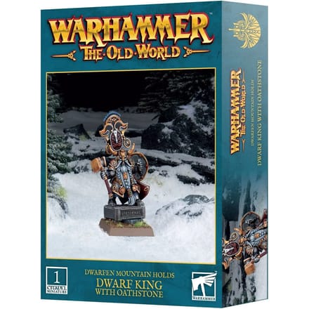 Bordspellen Games Workshop Warhammer ToW - Dwarfen Mountain Holds Roi avec Pierre de Serment