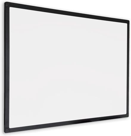 IVOL Whiteboard met zwart frame - Magnetisch - 90x120 cm