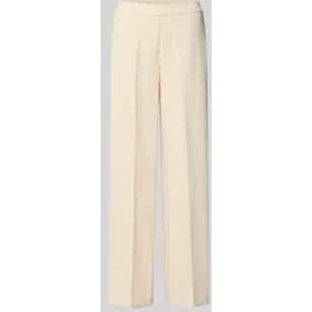 Wide fit stoffen broek met viscose Model 'Charlie'