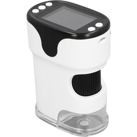 Microscope portable 1000X Écran couleur 2 pouces Microscope numérique portable pour enfants avec photo FHD 10MP blanc