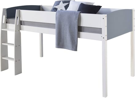 Homestyle4u Hoogslaper - 90x200 cm - Wit