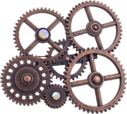 Broche steampunk