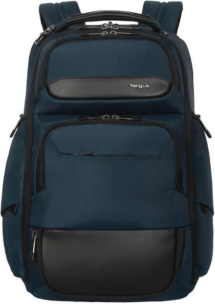 Computerrugzak - Laptop tas - Veilig transport - Gewatteerd compartiment - 16 inch - Blauwzwart