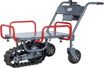 Elektrische rupsplatformwagen 150kg + ski - battery 40 V 6 Ah Stattos ERP150