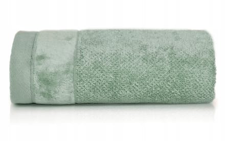 Luxe Katoenen Handdoek 50x90cm Groen 550GSM - Super Absorberend