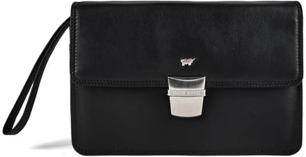 Braun Büffel Golf 3.0 Heren tas Leder 22.5 cm - Jongens - schwarz