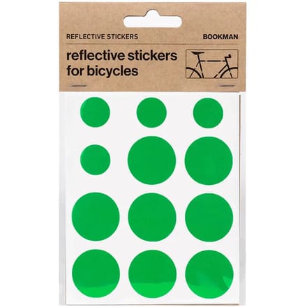Reflecterende fiets stickerset Bookman