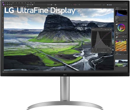32" LG UltraFine 32UQ850V-W - 3840x2160 (4K) - 60Hz - IPS - 90W USB-C - KVM switch