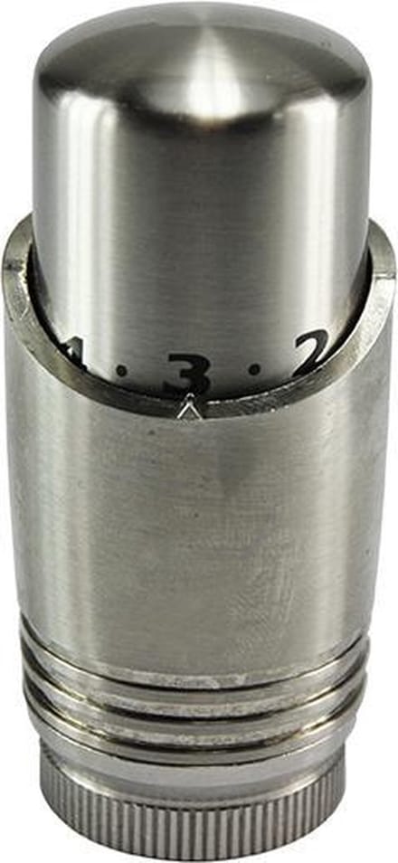 Riko Luxe Thermostaatknop M-30 Geborsteld Staal