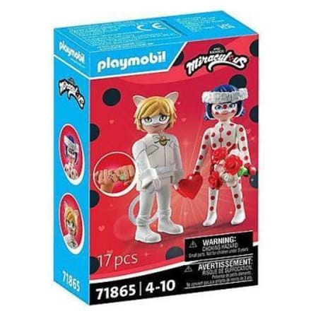 Playmobil Miraculous - Miraculous Ladybug & Cat Noir Dream Wedding - 71865