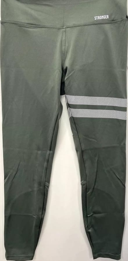 Stronger - Power Tight - Sport Tights - Dames - Groen - Maat XL