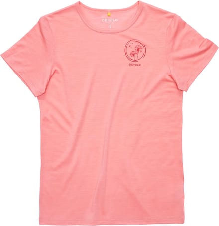 Devold Of Norway Active Spring T-shirt Met Korte Mouwen Oranje XS Vrouw