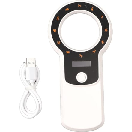 Dier Chip Scanner Gegevensopslag Bluetooth Draadloze Verbinding Huisdier ID Chip Lezer voor Hond Kat white