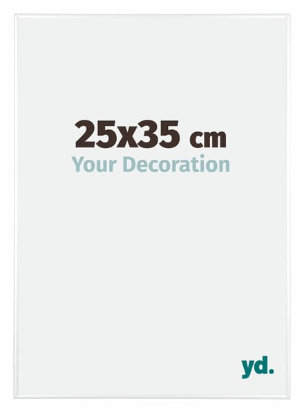 Your Decoration - Fotolijst 25x35 cm - Aluminium - Wit Hoogglans - Kent