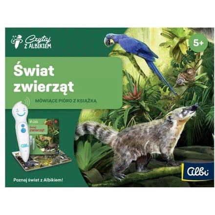 Lees met Albik. Dierenwereld Set met een Pen Nieuw