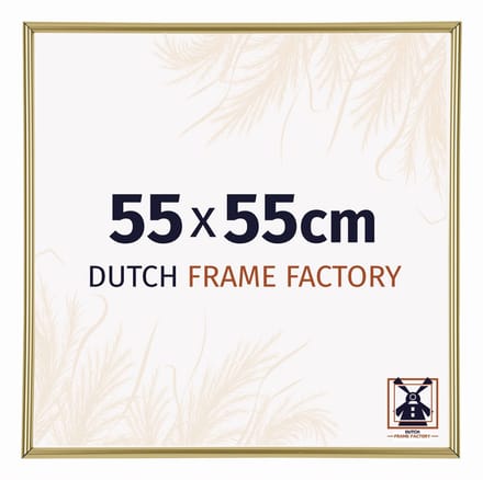 Fotolijst 55x55 cm - Kunststof - Goud - Angers