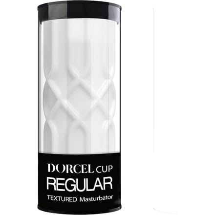 Dorcel - Masturbator Cup met Structuur - Regular - Wit